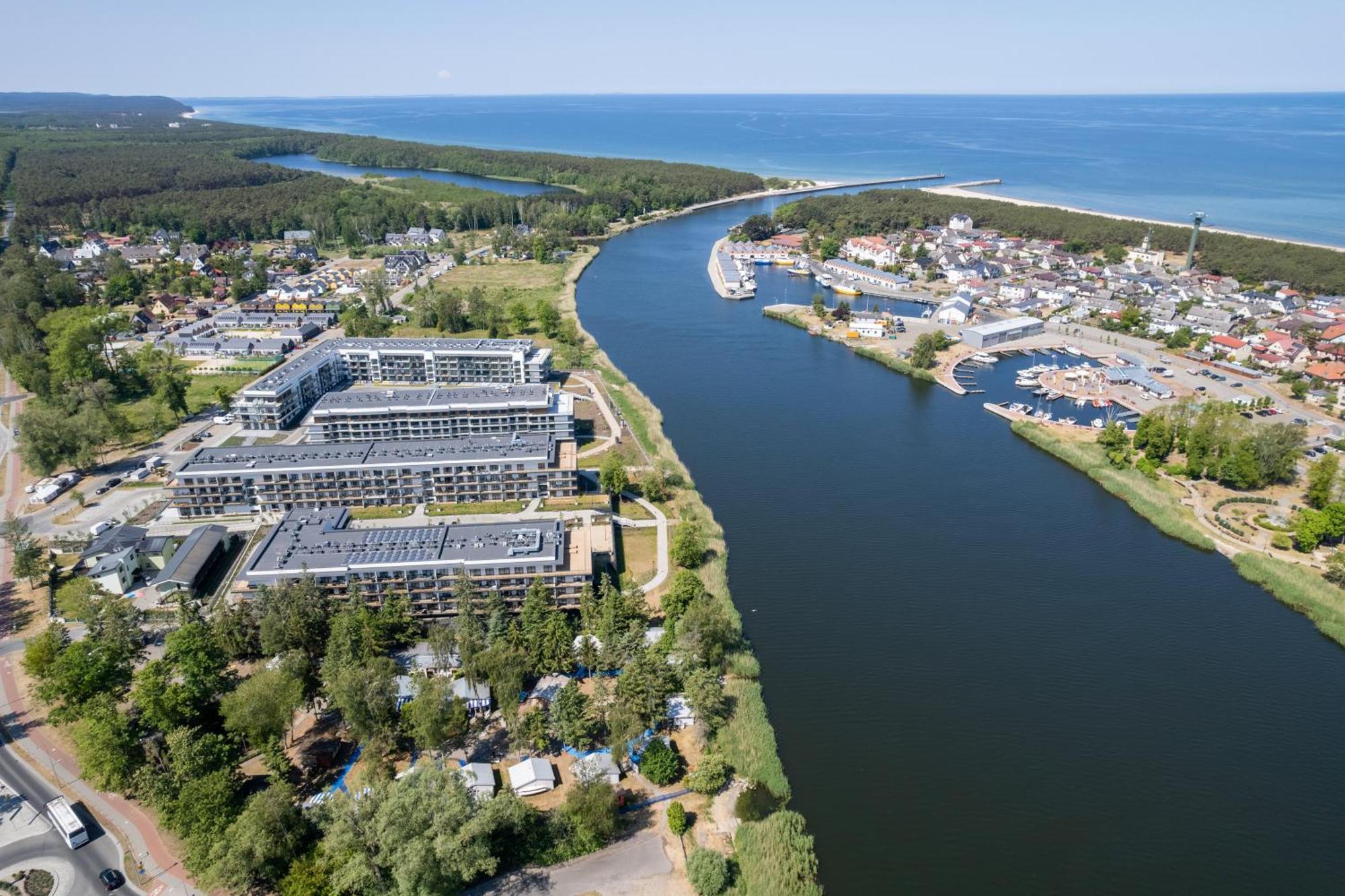 Wellness & Spa Resort Dziwnow Riverfront Apartments With Parking By Noclegi Renters Exterior foto