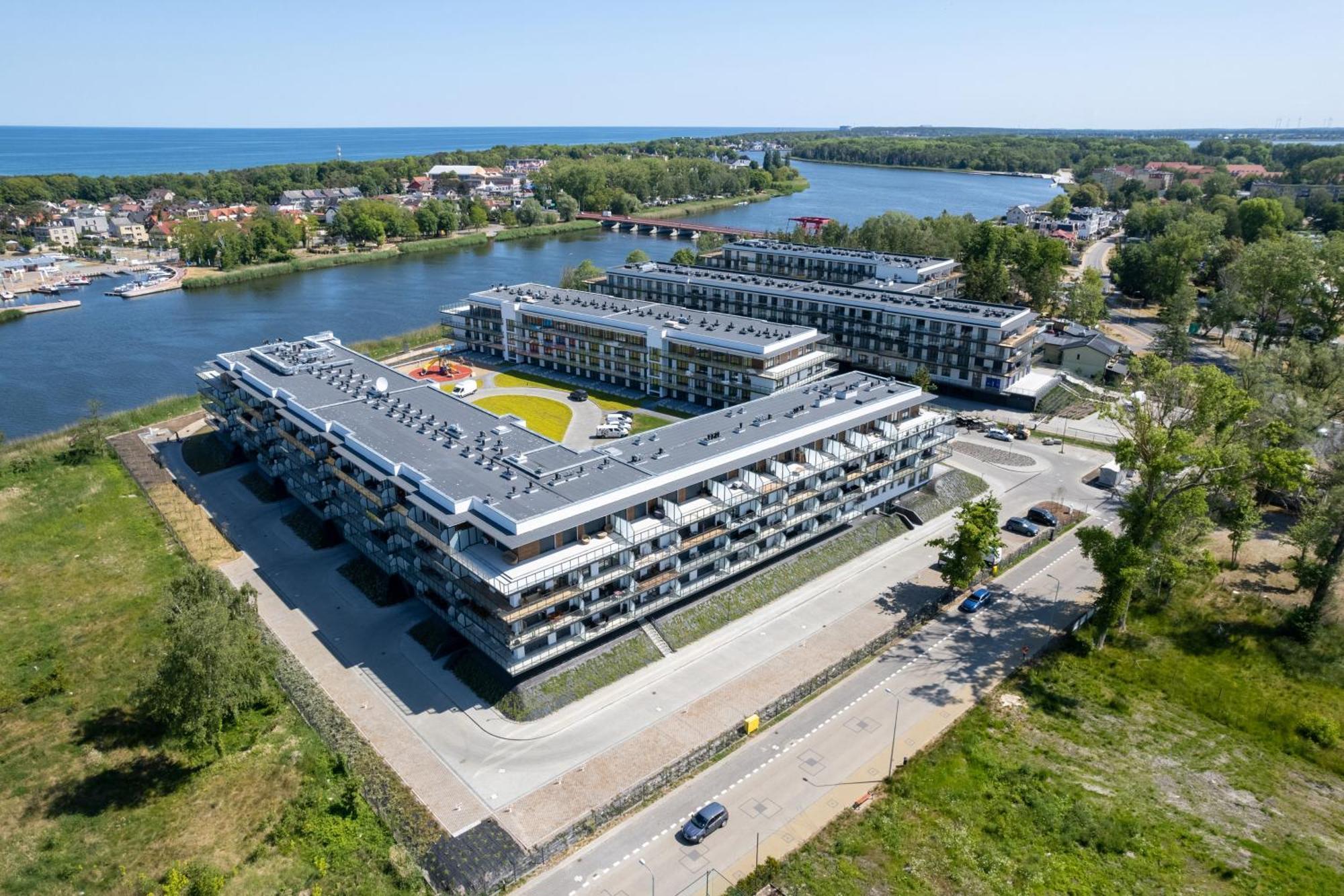 Wellness & Spa Resort Dziwnow Riverfront Apartments With Parking By Noclegi Renters Exterior foto
