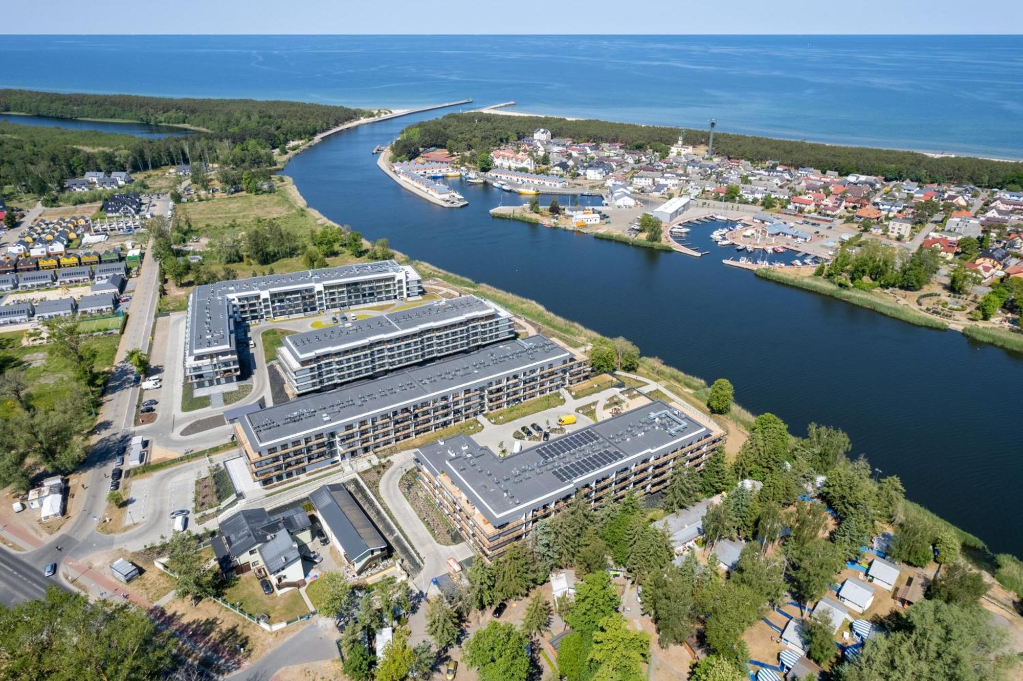 Wellness & Spa Resort Dziwnow Riverfront Apartments With Parking By Noclegi Renters Exterior foto