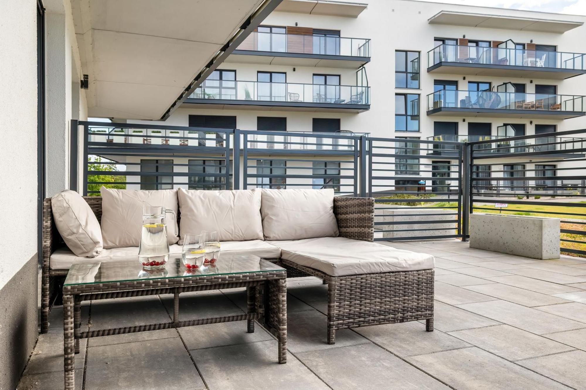 Wellness & Spa Resort Dziwnow Riverfront Apartments With Parking By Noclegi Renters Exterior foto