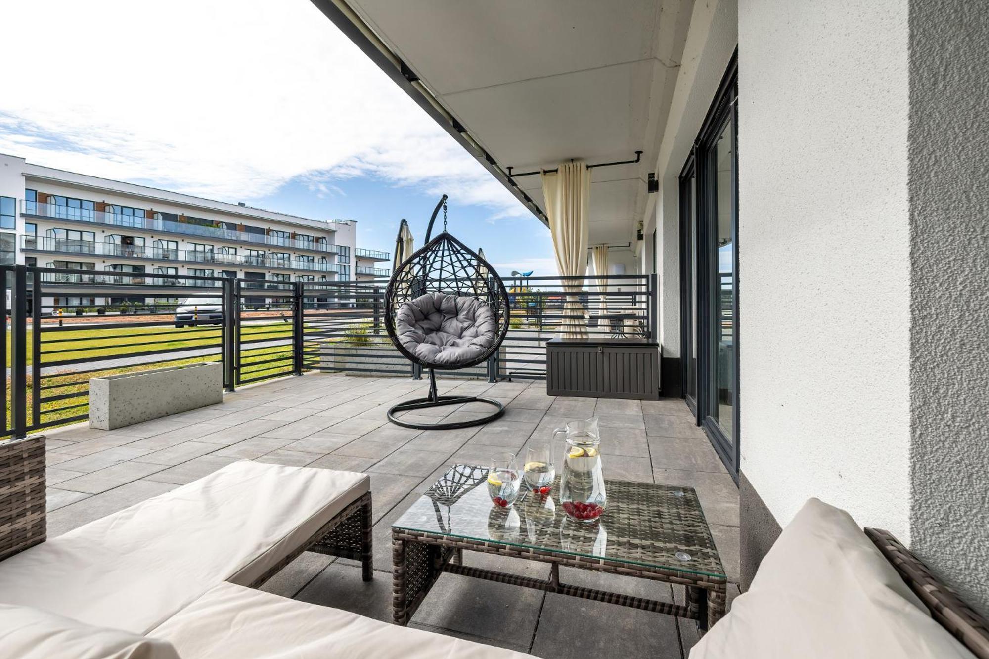 Wellness & Spa Resort Dziwnow Riverfront Apartments With Parking By Noclegi Renters Exterior foto
